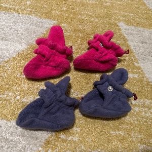 3mo Zutano Fleece Booties